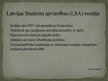 Prezentācija 'Dzimumu vienlīdzība Latvijas studentu pārstāvniecībā', 8.