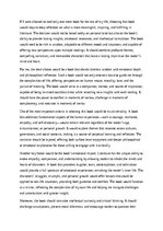 Eseja 'The Last Book I Would Read: Choosing a Lifelong Companion in Literature', 1.