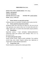 Prakses atskaite 'Aprūpes plāns ķirurģijā', 28.