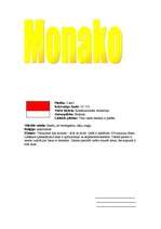 Referāts 'Monako', 1.