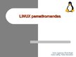 Prezentācija 'Linux pamatkomandas konsolē', 1.