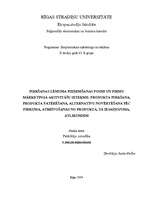 Konspekts 'Pirkšanas lēmuma pieņemšanas posmi un firmu mārketinga aktivitāšu ietekme', 1.