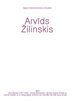 Referāts 'Arvīds Žilinskis', 1.