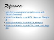 Prezentācija 'The Book "The Moon and The Sixpence"', 9.