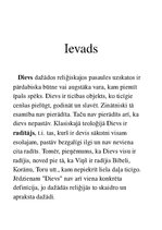 Konspekts 'Mitoloģiskie tēli. Dievs', 2.