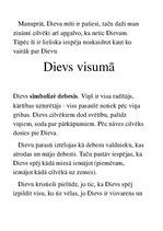 Konspekts 'Mitoloģiskie tēli. Dievs', 3.