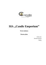 Biznesa plāns 'Biznesa plāns ražošanas uzņēmumam', 1.