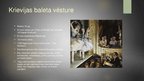 Prezentācija 'Krievu baleta vēsture', 2.