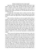 Eseja 'Pārdomas par Regīnas Ezeras stāstu "Saules atspulgs”', 1.