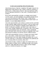 Eseja 'Liriskā varoņa kaislības Ojāra Vācieša dzejā', 1.