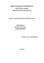 Konspekts 'Ražošanas organizācija. Ieņēmumi un ražošanas izmaksas', 1.