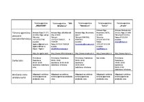 Konspekts 'Tūrisma aģentūru salīdzinājums', 1.
