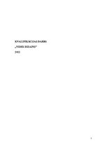 Referāts 'Kafejnīcas interjera projekts', 1.