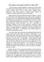 Eseja 'Kā utopija un antiutopija ir saistītas ar mūsu dzīvi?', 1.