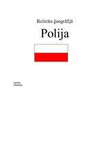 Referāts 'Polija', 1.