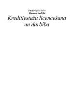 Referāts 'Kredītiestāžu licenzēšana un darbība', 1.