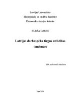 Referāts 'Latvijas darbaspēka tirgus attīstības tendences', 1.