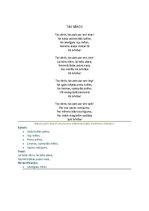 Referāts 'Man tuvais Aspazijas dzejā. Dzejoļu analīze', 6.