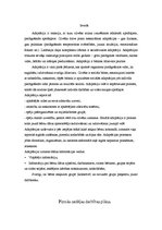 Konspekts 'Adaptācija vienai nedēļai', 1.