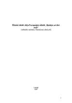 Eseja 'Ētiskie ideāli Jāņa Purapuķes stāstā "Spieķis un divi suņi"', 1.