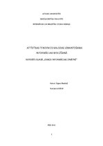 Referāts 'Attīstības tendences valodas izmantošanai informācijas meklēšanā', 1.