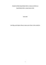 Referāts 'Labvēlīga psiholoģiskā klimata raksturojošie faktori darba kolektīvā', 1.