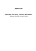 Diplomdarbs 'Darba tirgus Latvijas reģionos: problēmas un risinājumi Eiropas Savienības vieno', 1.