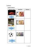 Paraugs 'Nodarbības plāns Matemātika 2. klase Nauda', 4.