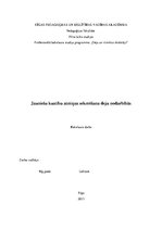 Diplomdarbs 'Jauniešu kustību atmiņas sekmēšana deju nodarbībās', 1.