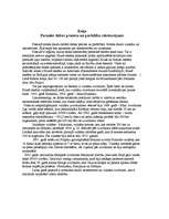 Eseja 'Pasaules dabas procesu un parādību raksturojums', 1.