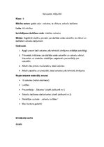 Konspekts 'Konspekts mājturībā 5.klasei', 1.