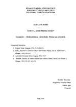 Referāts 'Cilvēka daba un valsts ideāls: Platons un Aristotelis', 1.