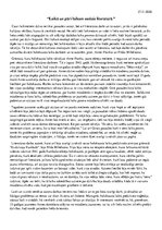 Eseja 'Laikā un pāri laikam esošais literatūrā', 1.