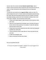 Konspekts 'Parental Divorce', 3.