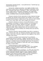 Konspekts 'Klasicisms literatūrā', 2.