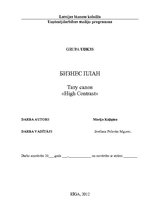 Biznesa plāns 'Тату салон', 1.