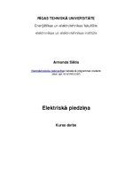 Paraugs 'Elektriskā piedziņa', 1.