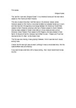 Konspekts 'Film Review "Bridge of Spies"', 1.