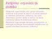Prezentācija 'Reliģisko organizāciju jēdziens', 13.
