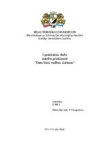 Paraugs 'Datu bāzu vadības sistēmas', 1.