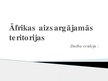 Prezentācija 'Āfrikas aizsargājamās teritorijas', 1.