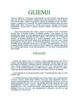 Referāts 'Gliemji', 1.