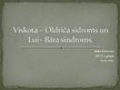 Prezentācija 'Viskota-Oldriča sidroms un Lui-Bāra sindroms', 1.