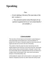 Eseja 'Speaking. Exam.12 Form', 1.