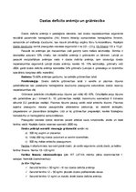 Konspekts 'Dzelzs deficīta anēmija un grūtniecība', 1.