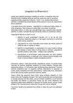 Konspekts 'Ubagotājmūki - franciskāņi', 1.