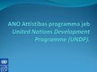 Prezentācija 'ANO attīstības programma', 1.