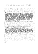 Eseja 'Man interesantākais Rūdolfa Blaumaņa novelē "Purva bridējs"', 1.