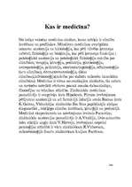 Referāts 'Medicīna', 1.