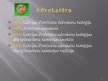 Prezentācija 'Advokāta dzīves gājums un darbība', 12.
